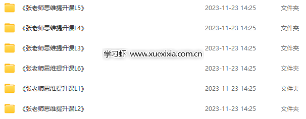 張文暉滿分?jǐn)?shù)學(xué)思維提升L1-L6視頻全集網(wǎng)盤(pán)下載