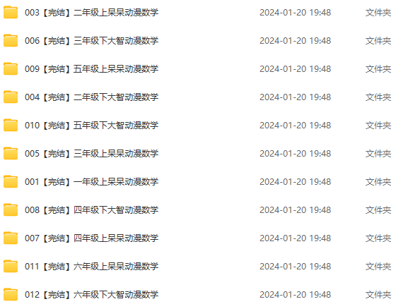 全307集《大智與呆呆動漫數(shù)學(xué)》小學(xué)資源，在家看動畫學(xué)數(shù)學(xué)