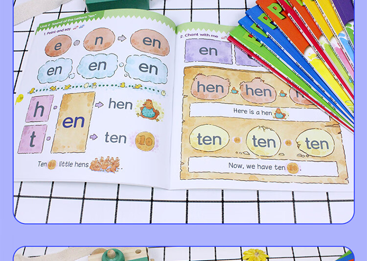 自然拼音棒棒英語Phonics Kids 1-6AB電子版網(wǎng)盤下載